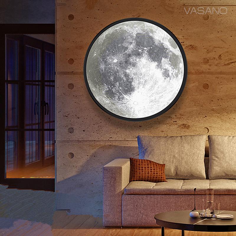 2 In 1 Mirror Moon Lamp