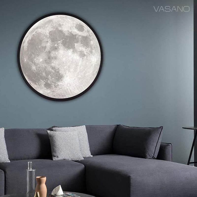 2 In 1 Mirror Moon Lamp