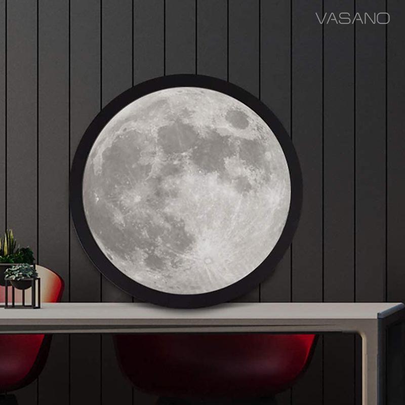 2 In 1 Mirror Moon Lamp